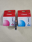 3 Genuine Canon Ink Cartridges Cl-8 Cyan Magenta Pgi-5 Black New Sealed Ink Tank