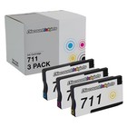 3PK CZ130A CZ131A CZ132A do kaset z tonerem HP 711 COLOR DesignJet T120 T520