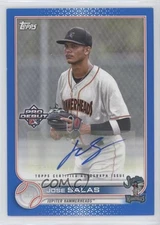 2022 Topps Pro Debut Blue Auto /150 Jose Salas #PD-197 Auto