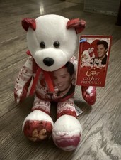 Gallery Treasures Elvis Presley Beanie Baby Bear Can’t Help Falling…NWT