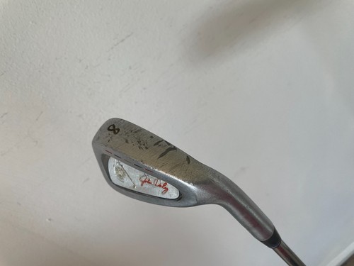 Club de golf de hierro John Daly JC-3 #8 diestro firme flexible eje de acero 36,5" - Imagen 2 de 6