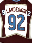 Gabriel Landeskog Signed Colorado Avalanche Jersey BAS Beckett Auto NHL XL
