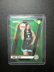 2024 Panini Prizm WNBA - Angel Reese #147 Green Prizm (RC)