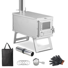 Ultralight Camping Stove Portable Wood Burning Stove for Tent, Camping, Outdo...