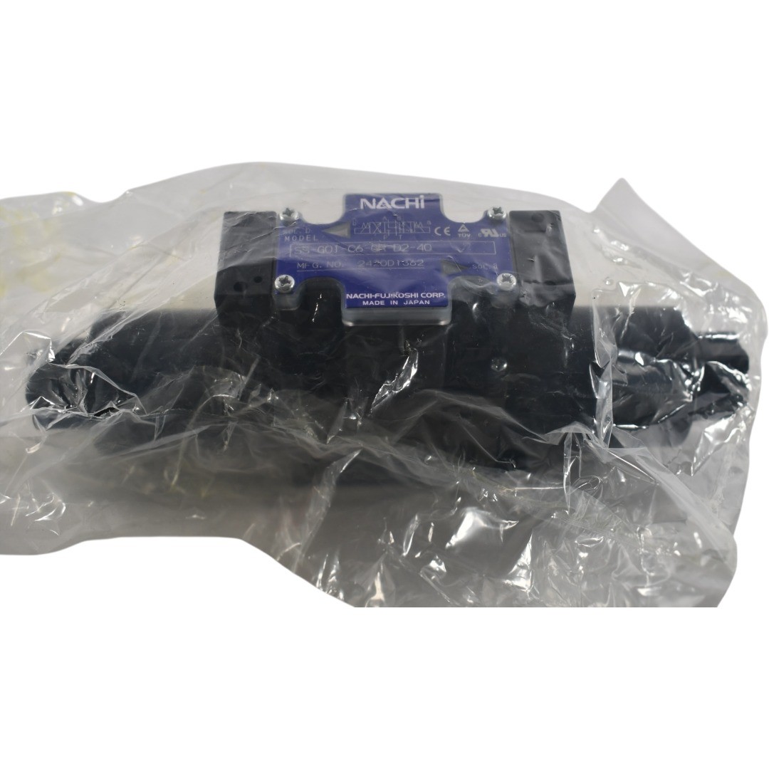 NEW Nachi SS-G01-C6-GR-D2-40 Solenoid Directional Control Valve 24VDC D03