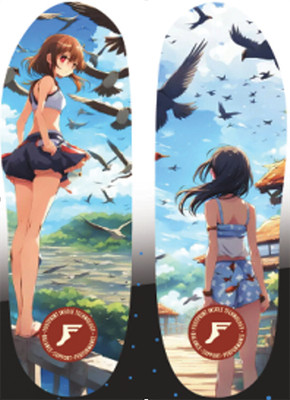 Footprint Kingfoam FluidX2 Bird Watcher Anime Orthotics Sneaker Insole 11 / 11.5