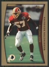 1998 Topps #7 Ken Harvey Washington Redskins 50693