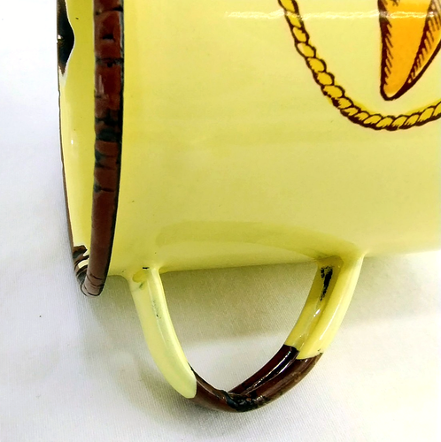 Piatto e tazza smaltati MONTERREY WESTERN WARE Chuckwagon - Cowboy - Messico - MPC2 - Foto 13 di 15