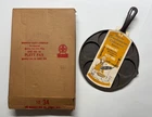 Griswold No. 34 Cast Iron Plett and Danish Cake Pan in Original Box with Recipe
