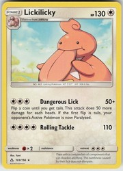 Lickilicky 103/156 Ultra Prism Rare
