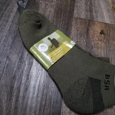 BoY Scouts Mens 1 Pair Official Uniform Cool Max Wicking Socks Size XL 12-14