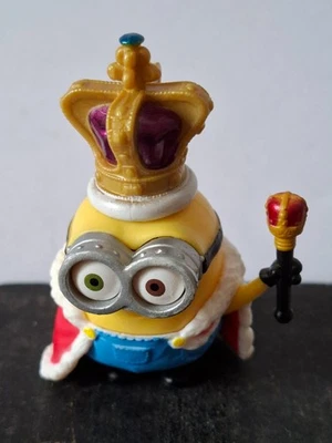 Figurine Thinkway exclusive LES MINIONS - KING BOB - 6cm - Photo 1/3