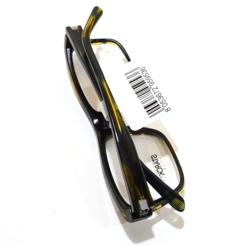 STARCK EYES SH3050 0002 Eyeglass Frame Yellow & Brown NEW - Picture 5 of 8