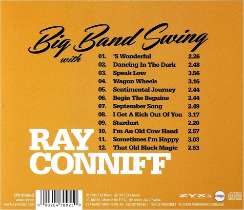Ray Conniff Big Band Swing with (CD) - Picture 2 of 2