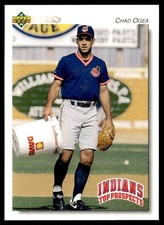 1992 Upper Deck Minors Chad Ogea Rookie Canton-Akron Indians #296