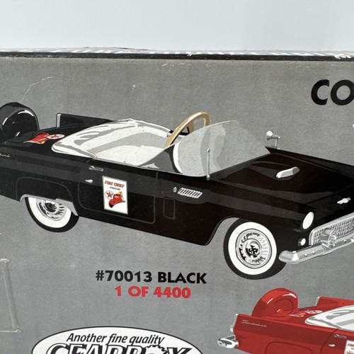 Ford Thunderbird 1956 Chain Driven Pedal Bank Gearbox Texaco Fire Chief Toy NIB - Picture 16 of 17