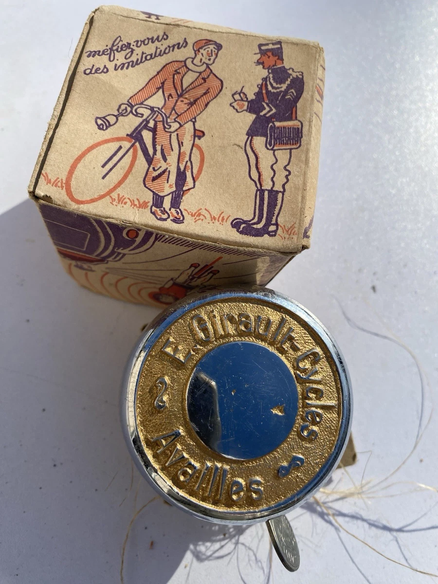 Sonnette Vélo Vintage REICH - État Collection - Cyclisme Ancien