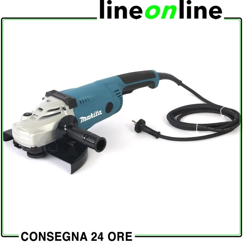 Makita GA9020 Smerigliatrice angolare 230 mm disco frullino flex grande 2200W - Immagine 2 di 4
