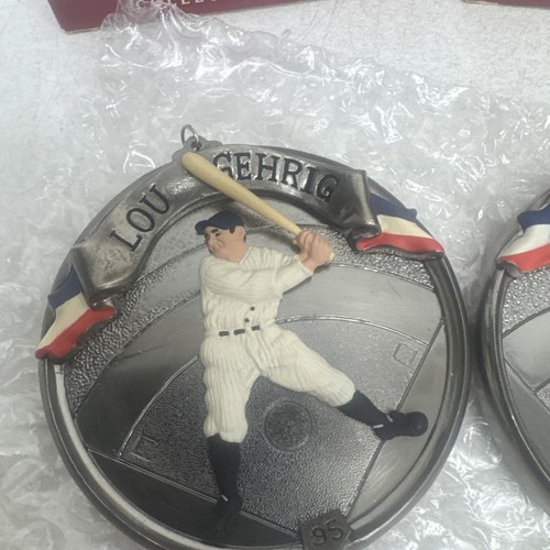 Serie completa Hallmark Ornaments Baseball Heroes 1994-1997 nuova con scatola - Foto 9 di 9