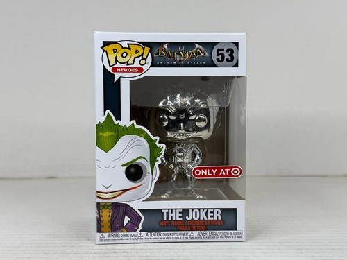 Funko POP Vinyl - Heroes - Batman - The Joker - #53 Silver Chrome