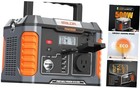Portable Power Station, 500W Output, 288Wh Capacity, AC Outlet, USB 500W/288Wh
