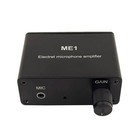 ME1 Electret Microphone Amplifier Adjustable 5-12V Power Supply for Electret Mic