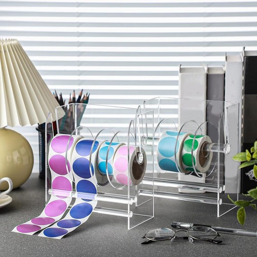 Verstellbarer Etikettenspender Acryl Aufkleber Rolle Spender Aufkleber Rolle3876 - Bild 5 von 7