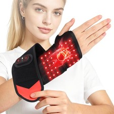 Cordless Heated Wrist Brace for Pain ,Rechargeable Wrist Heating Pad,Wrist Ma...