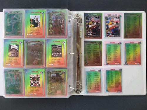 1995 Maxx Race Cards Premier Plus Chromium (183) and Crown Chrome (185) Card Lot - Picture 23 of 23