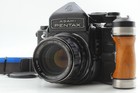 [ W idealnym stanie z paskiem uchwytu] Pentax 6x7 67 TTL Mirror Up SMC T 105mm f2.4 z Japonii