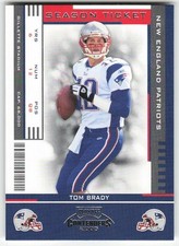 2005 Playoff Contenders #59 Tom Brady FOOTBALL New England Patriots
