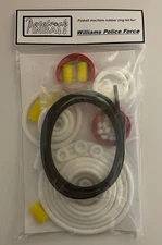 1989 Williams Police Force Pinball Machine Rubber Ring Kit