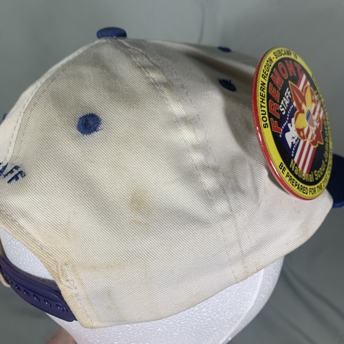 Boy Scouts BSA 1997 Official Uniform National Jamboree Hat w/ Pins! - Picture 8 of 19