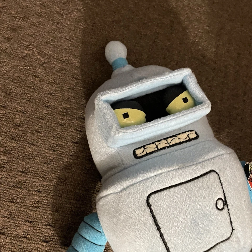 Toynami Futurama Bender Plush 14" New With No Tags Collectable Plush Toy 2011 - Image 2 of 4