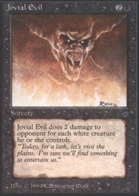 1x Jovial Evil Light Play MTG Magic - Kid Icarus -