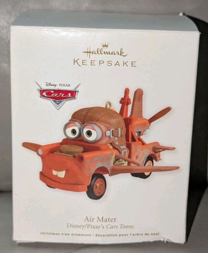 Hallmark Keepsake Ornament Air Mater Disney'Pixar's Cars Toons 2012 EUC In Box - Picture 2 of 10