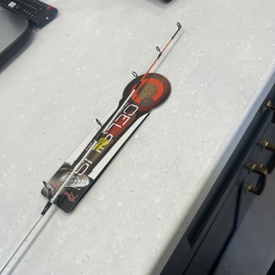 Celsius Rowdy Rod 27" Medium Ice Fishing Rod/Reel Combo bottle openr  #CE-RR27MC - Image 2 of 4