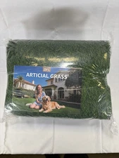 4x6ft Artificial Grass Fake Synthetic Rug Garden Landscape Lawn Carpet Mat Turf