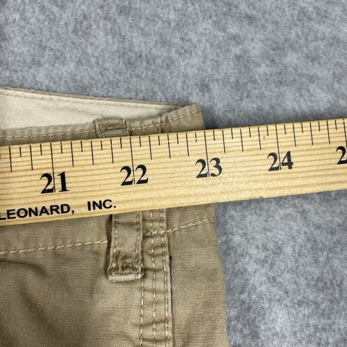 Vtg Polo Ralph Lauren Pants Mens 46B 46x31 Beige Cargo Pants Solid Utility Army - Picture 9 of 16