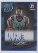 2017 Donruss Optic Rated Rookie Blue Prizm Signatures 21/49 Malik Monk Auto 0ar
