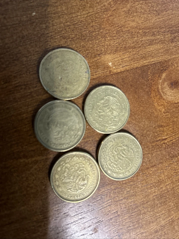 Moneda de colección "Carranza" de 100 pesos de México 1984-1992 en muy buen estado circulada 5 disponibles Foto 2 de 2