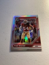 2024 Panini Donruss Optic - Fred Warner #175 Holo Prizm