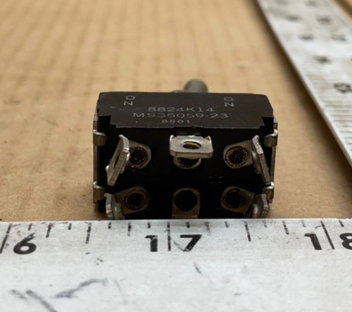 Eaton ON-ON Toggle Switch, p/n 8824K14 - Picture 5 of 5