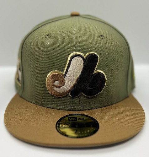 Montreal Expos Metallic 2Tone OG Logo & Olympic Stadium SP New Era 59fifty 7 1/2 - Picture 2 of 13