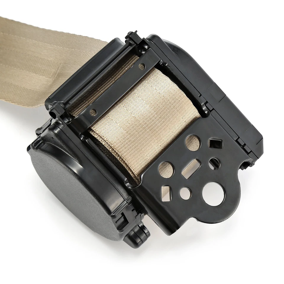 Paar Beige Original VW Transporter 3Punkt Sicherheitsgurt Gurtpeitsche EPrüfung - Bild 3 von 4