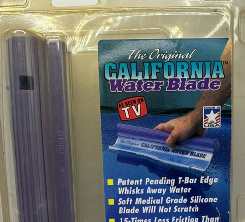 Vtg 1999 The Original California Water Blade Purple As Seen On TV Retro Car Care
