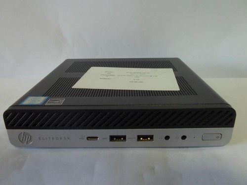 HP EliteDesk 800 G3 Core i5-7500 3.40GHz 8GB 128GB SSD W11 Mini PC (V2806)