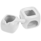  Schmelzgerät Schokolade Schokofondue Tassen Eisschmelz -Topf Fonduebecher