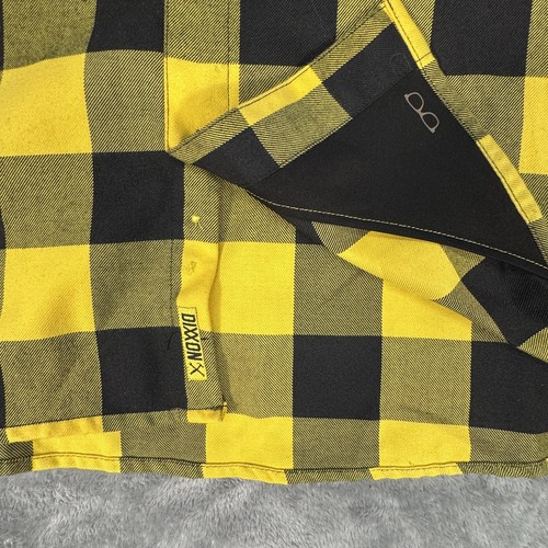 Dixxon Flanell Ruckus Wu Tang 4XL gelb schwarz Buffalo kariert D-Tech Hemd FS - Bild 2 von 6