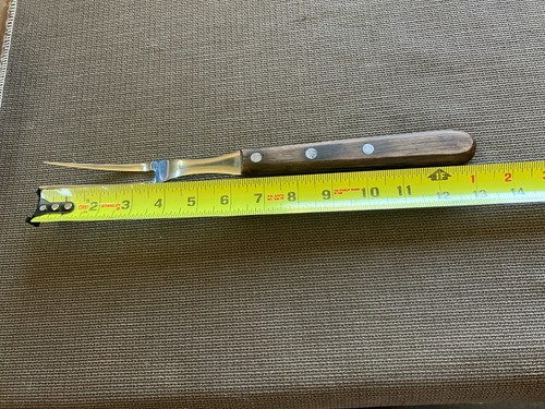 Vintage Dexter USA Chef's Fork 13" Wooden Handle S2896 1/2 VGUC - Picture 13 of 13